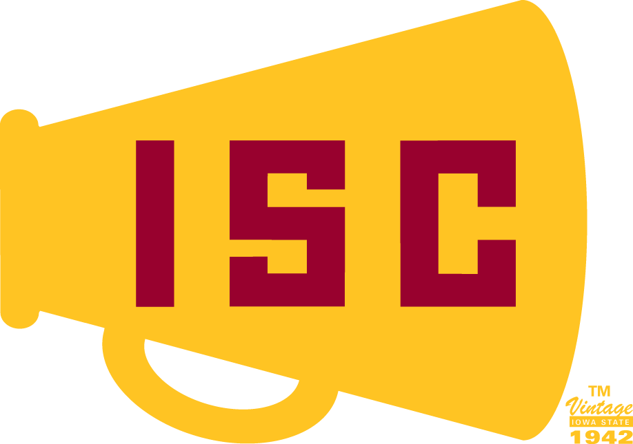 Iowa State Cyclones 1942-1947 Primary Logo iron on paper